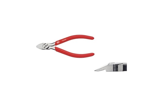 Wiha 37403, Diagonal tang, Stål, Rød, 160 mm, 16,5 cm (6.5"), 165 g