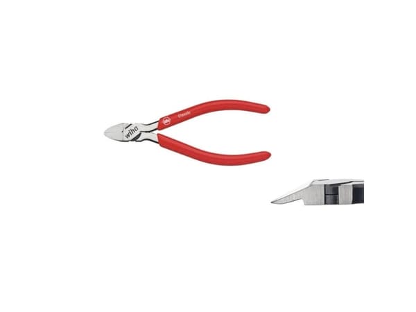 Wiha 37403, Diagonal tang, Stål, Rød, 160 mm, 16,5 cm (6.5"), 165 g