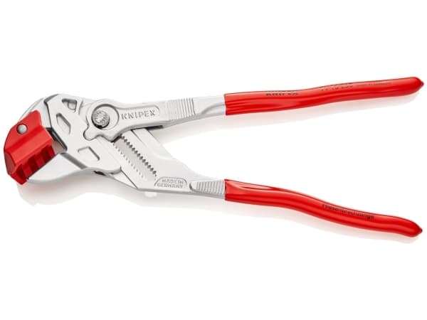 Knipex 91 13 250, Tång för kakelskärning, krom-vanadiumstål, plast, röd, 250 mm, 560 g