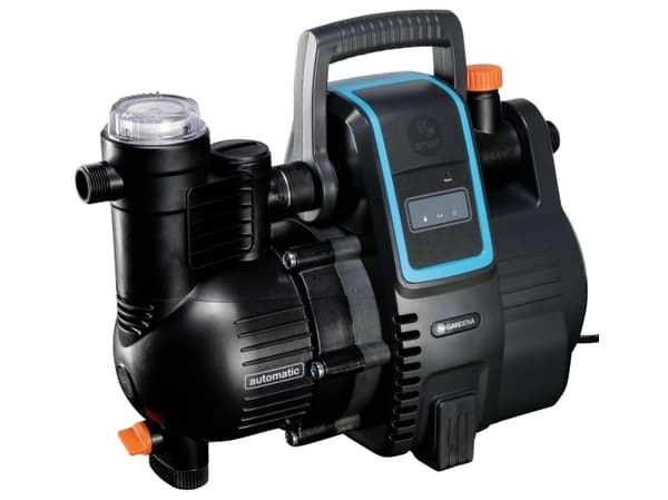 Gardena 19080-20, 1300 W, AC, 5 stang, 5000 l/t, IPX4, Sort, Cyan, Oransje