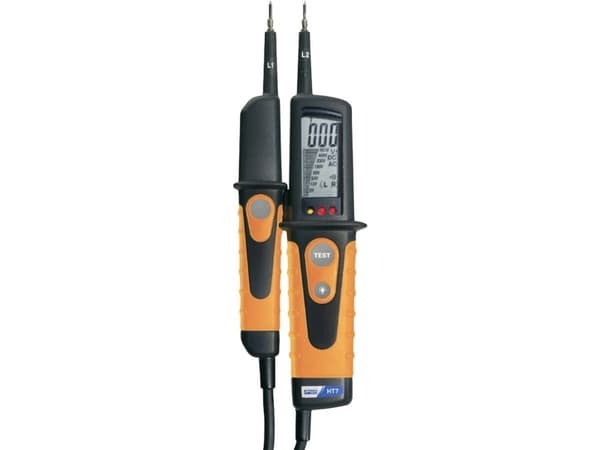HT Instruments HT7 Kaksinapainen jännitetesteröintilaite CAT III 1000 V, CAT IV 600 V LCD, LED, akustiikka
