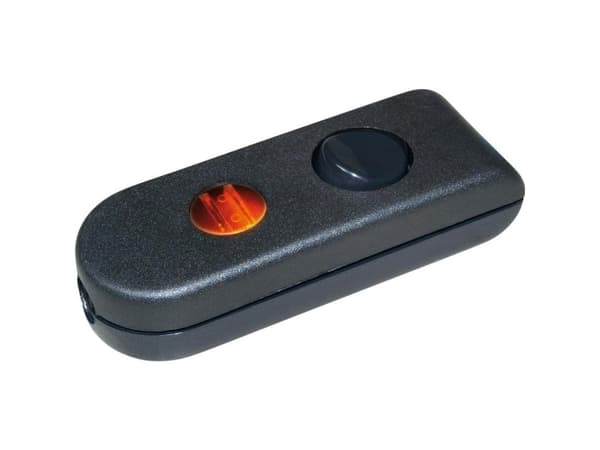 interBär 8093-108.01 Sladdströmbrytare Vit 1 x Av/på 2 A 1 st
