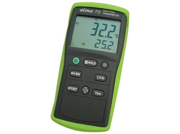 TERMOMETER ELMA 712 M/DB.DISPL