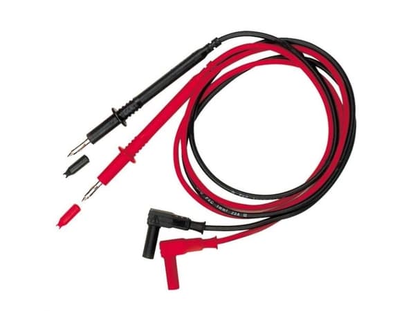 ELMA INSTRUMENTS Set med 1 svart och 1 rödPVC-kabel1 mm², 1 m lång.