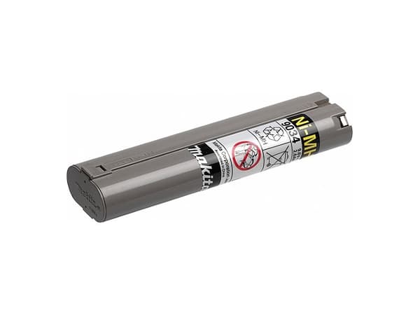 Makita Ni-MH 9034 9.6V, Batteri, Nickel-metallhydrid (NiMH), 2,6 Ah, 9,6 V, Grå, 1 styck
