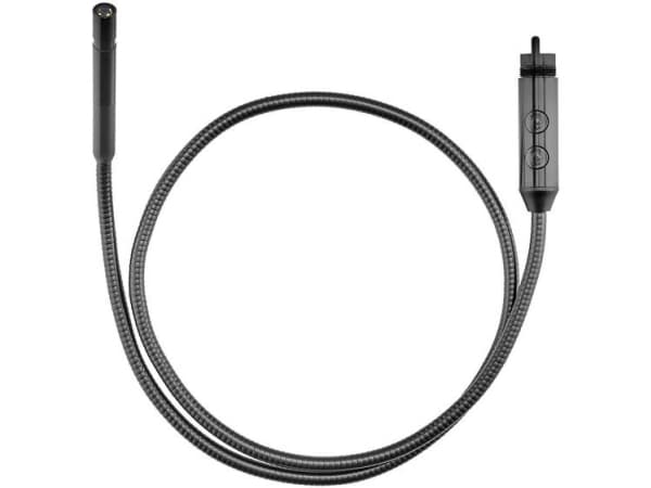 VOLTCRAFT BS-10/1M VGA MF Endoskop-sonde Probe Ø 10 mm 1 m Vandtæt, Svingfunktion, LED-belysning