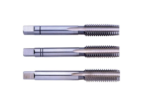 Eventus by Exact 10096 Handgängborrset 3 stycken metriska M2.5 0.45 mm Högskärande DIN 352 HSS 1 set
