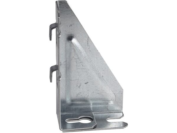 WIBE GROUP Kiinnike ritilätarjottimelle 500 mmkorkeus 132 mm, leveys 544 mmruuvitonasennus sinkitty
