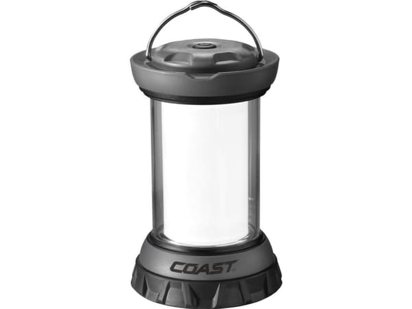 Coast 20374 EAL12 Campinglanterne LED (RGB) 168 lm Batteridrevet 312 g Sort, Sølv