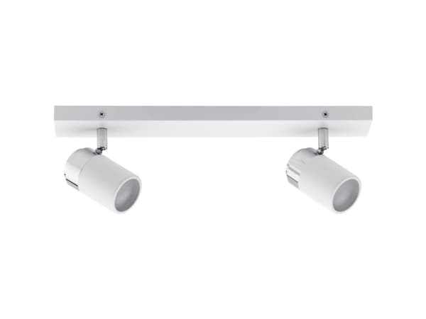 Paulmann Spotlight Zyli IP44 kattovalaisin max. 2x10W GU10 Valkoinen/Kromi 230V metallia
