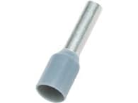 NELCO Terminalrør grå 4mm² længde 17mm afisoleringslængde 10mm - (100 stk.)