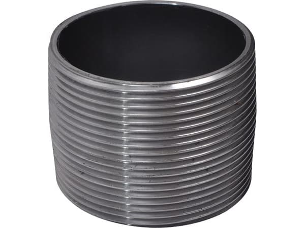 nip.rør sort 3/4 smsk. -