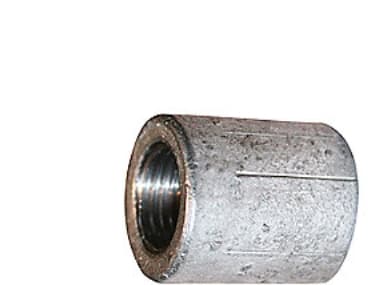 Smedet muffe galv 2 1/2 -