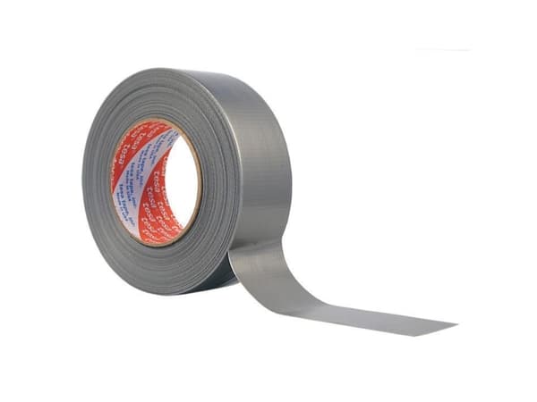 Tesa lærredstape 48mx50mm grå - PRO 4662 PE48mx50mm grå, særlig høj klæbekraft
