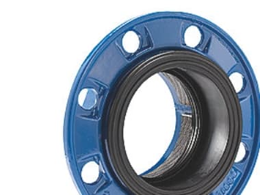 AVK kombi-fläns för PE- och PVC RØR PN10/16 DN100 mm Ø110 mm