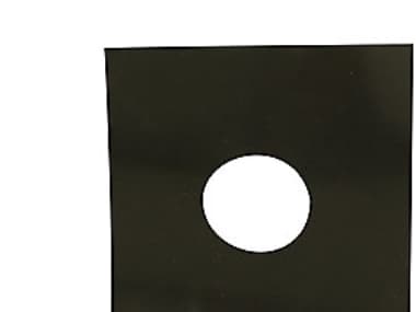 120x120mm gummimembran - membran för kopplingslådor i våtrumsskydd