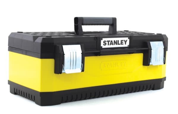 Stanley 1-95-612, Verktøy boks, Metall, Plast, Sort, Gult, Hengsel, 487 mm, 293 mm