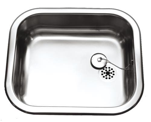 Juvel Barents vask 40 x 34 cm med prop, børstet