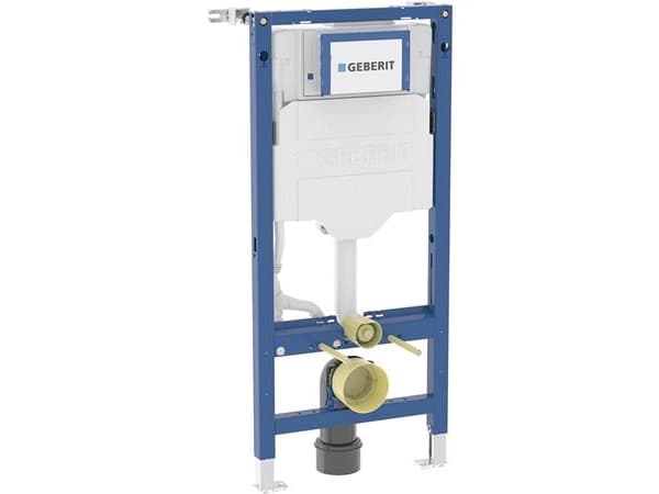 Geberit Duofix Wc-Elem. 112cm - Frontbetjent. 3/6 Ltr - Høj model H112 cm B 50 cm