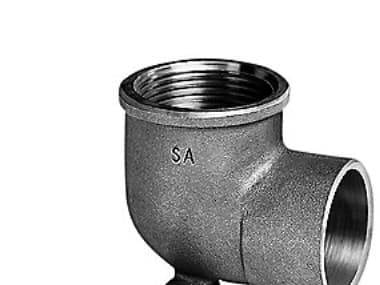 Dækvinkel 1/2 -12 mm - rørgevind muffe og loddemuffe og vingeflange - muffe ja loddemuffe ja vingeflange