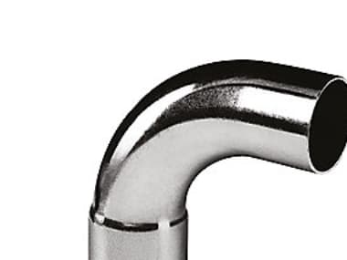 Taivutus 90° 12 mm juote - holkilla ja sileällä päädyllä varustettuna