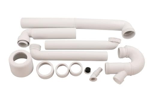 Geberit vattenlås PP 50mm - vit Universal för enkel152.887.11