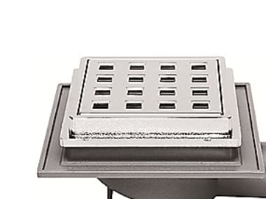 Maxiflex 32 mm afløbsskål til beton, uden studs, vandret, lav