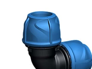 Vinkel 90° 25mm - iJOINT PN16 PP-NBR
