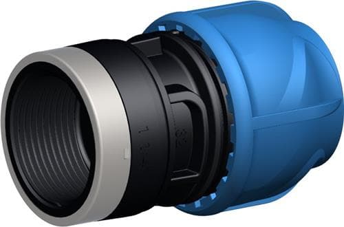 Overg.hylse 20mm x 1/2 - iJOINT PN16. PP-NBR