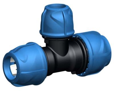 T-stk. 63 x 50 x 63mm - iJOINT PN16. PP-EPDM