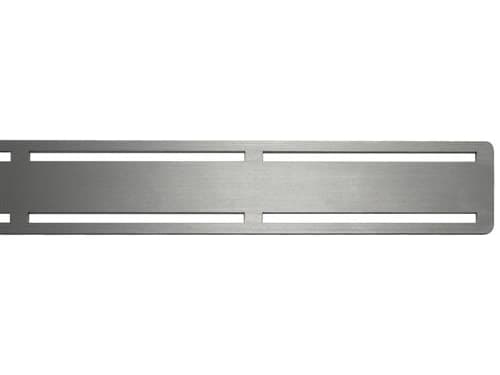 Unidrain rist i 3 mm massiv AISI 304 rustfri stål til ClassicLine ramme - model Anniversario i længde 900 mm