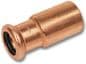Miniatyrbilde 2 av 2: reduktionsmuffe 28x15mm - 28x15 mm med 1 muffe. Cu press. M og V bakker