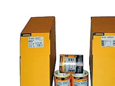 Tørsliberulle Mirox K150 5mtr - 93mm, gul, Mirka