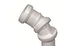 Pikkukuva 1 / 2: Jotiflex Pp Bøjn. 50 MM - 0-90gr. M/1 Mf. Hvid