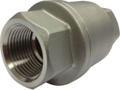 EGO backventil 3/8 typ 2023 - i AISI 316/PTFE. droppskyddad. media kat. 1