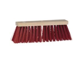 Gadekost 74x347mm 17rk - rødbrun pvc 2517h, uden skaft