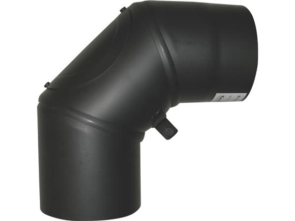 MB Musta savu 130mm polvi raajalla - polvi 90mm-smig-puhdistusraaja raajalla