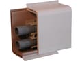 Miniatyrbilde 2 av 2: KIERULFF Gaboterm panel hvid med front og bagside - (4 meter)