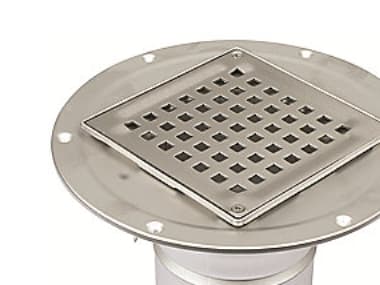 Blücher 110 mm afløbsskål til smøremembran, uden studs, lodret