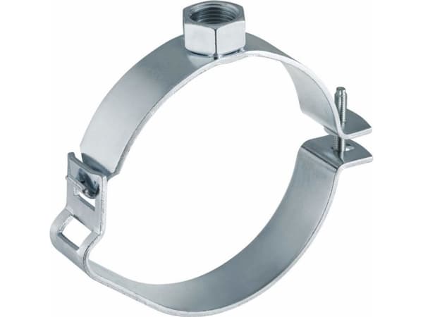 75 mm Rørbærer med 1/2" muffe sort PEH Geberit
