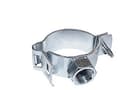 Miniatyrbilde 1 av 5: 75 mm Rørbærer med 1/2" muffe sort PEH Geberit