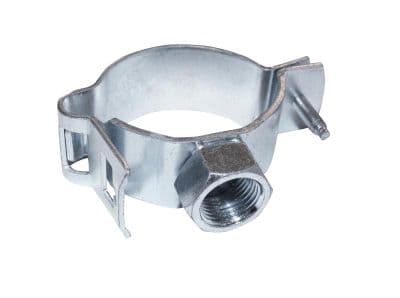 Geberit PEH rörhållare 110mm, 1/2mf, St, galv