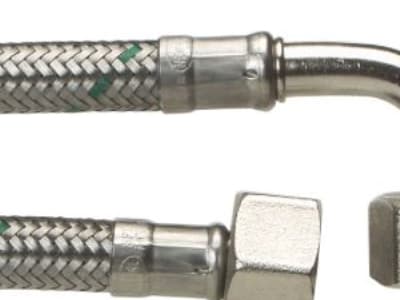 Sl ½ L x ½ V 1250 mm DN8 - Softpex Kylmän ja kuuman veden kestävä punos