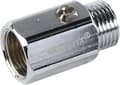 Miniatyrbilde 2 av 3: Broen Ballofix m/n 3/4" X 3/4" krom uden greb