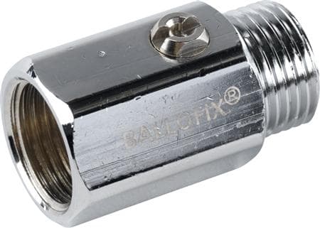 Broen Ballofix m/n 3/4" X 3/4" krom uden greb