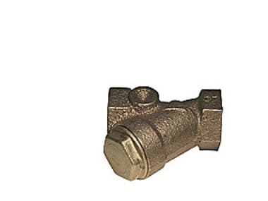 3/4" Snavssamler i rødgods med integreret Y-filter