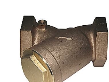 2.1/2" Snavssamler i rødgods med integreret Y-filter