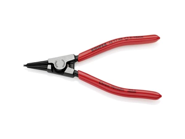 Knipex 46 11 A0, Låsringstång, Kromvanadinstål, Plast, Röd, 140 mm, 85 g