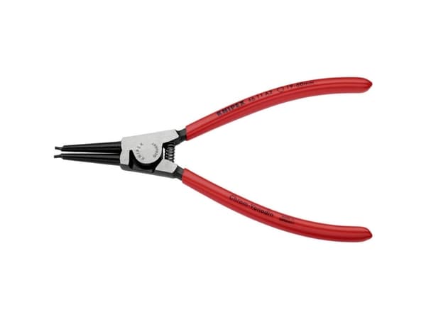 Knipex 46 11 A2, Låseringtang, Kromvanadiumstål, Plast, Rød, 180 mm, 134 g