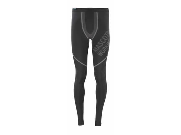 MASCOT 50560-940-09, Housut, Mies, Musta, L, Elastaani, Polyamidi, Polyesteri, 185 g/m²